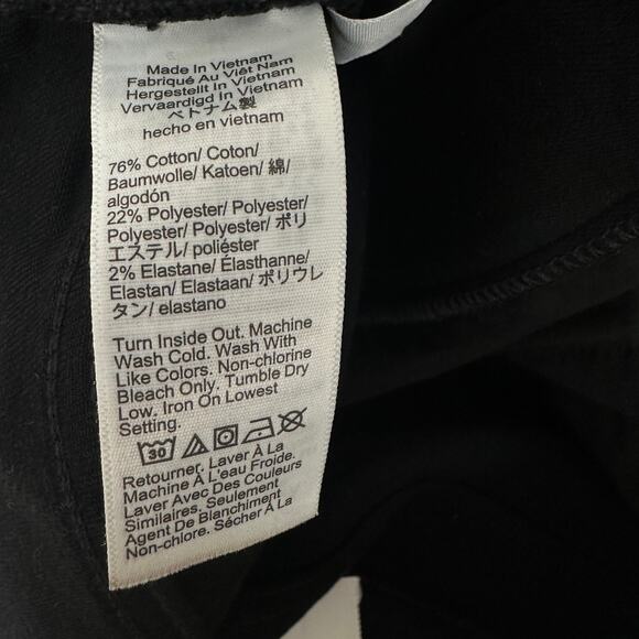 J.Crew Cropped Wide Leg Black Jean All Day Stretch High Rise Womens US 33 NWT - Picture 15 of 16